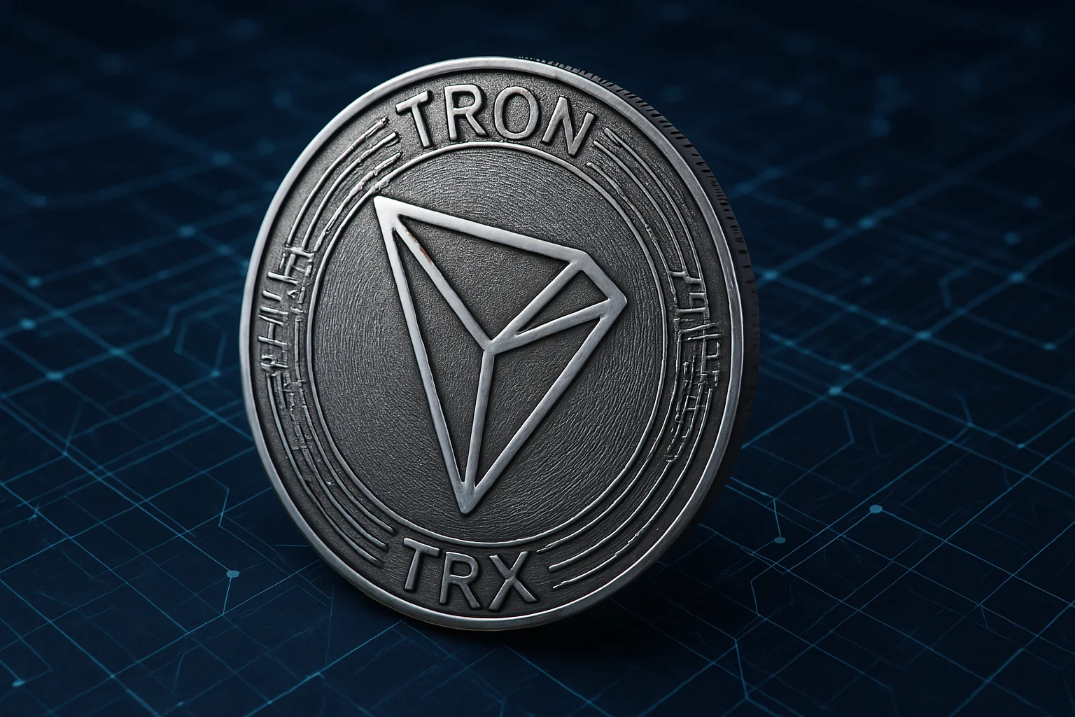 TRON（TRX）区块链显示到2025年每日交易的稳定增长